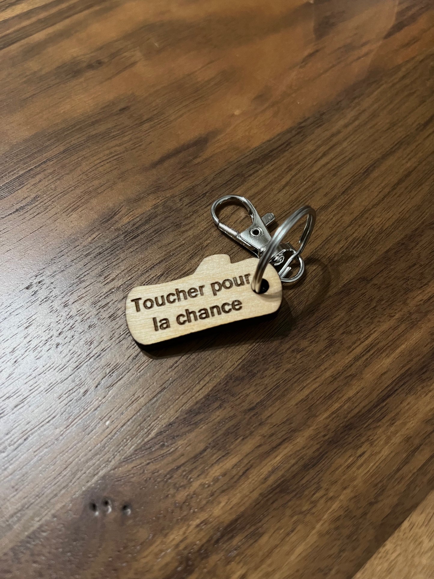 Porte-Clé "Touche du bois"
