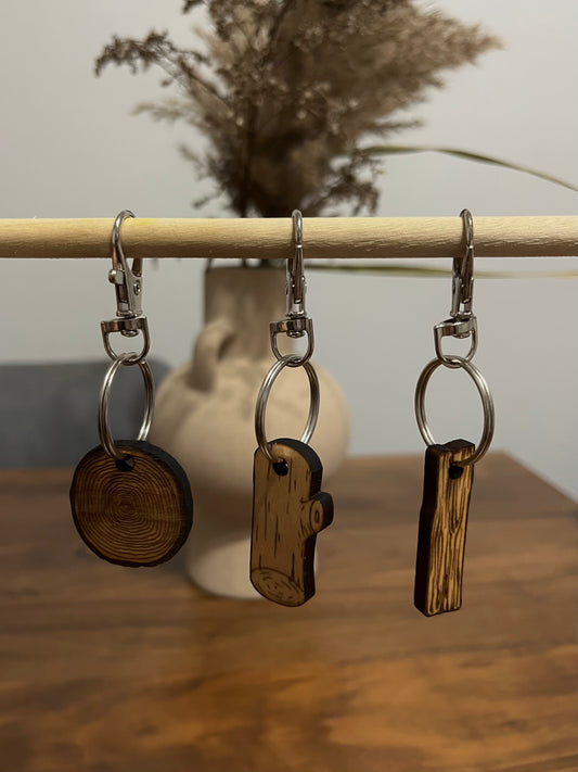 Porte-Clé "Touche du bois"